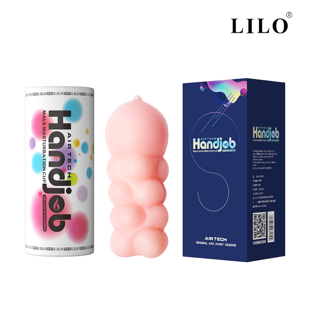 Mastubador masculino com aquecimento em formato especial recarregável