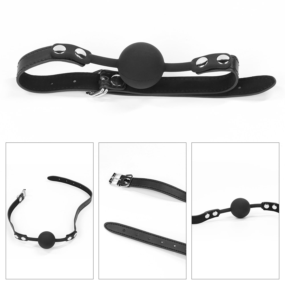 Kit Bondage Luxo com 4 peças - Algema, mordaça, venda e chicote - Image 2