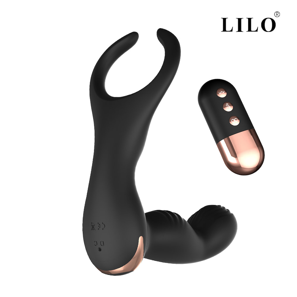 Massageador de próstata com 10 modos de pulsação e 10 modos de vibração com controle wireless - Image 5