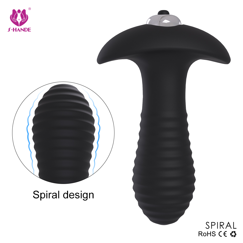 Plug Anal Vibrador Spiral S-Hande - Image 3