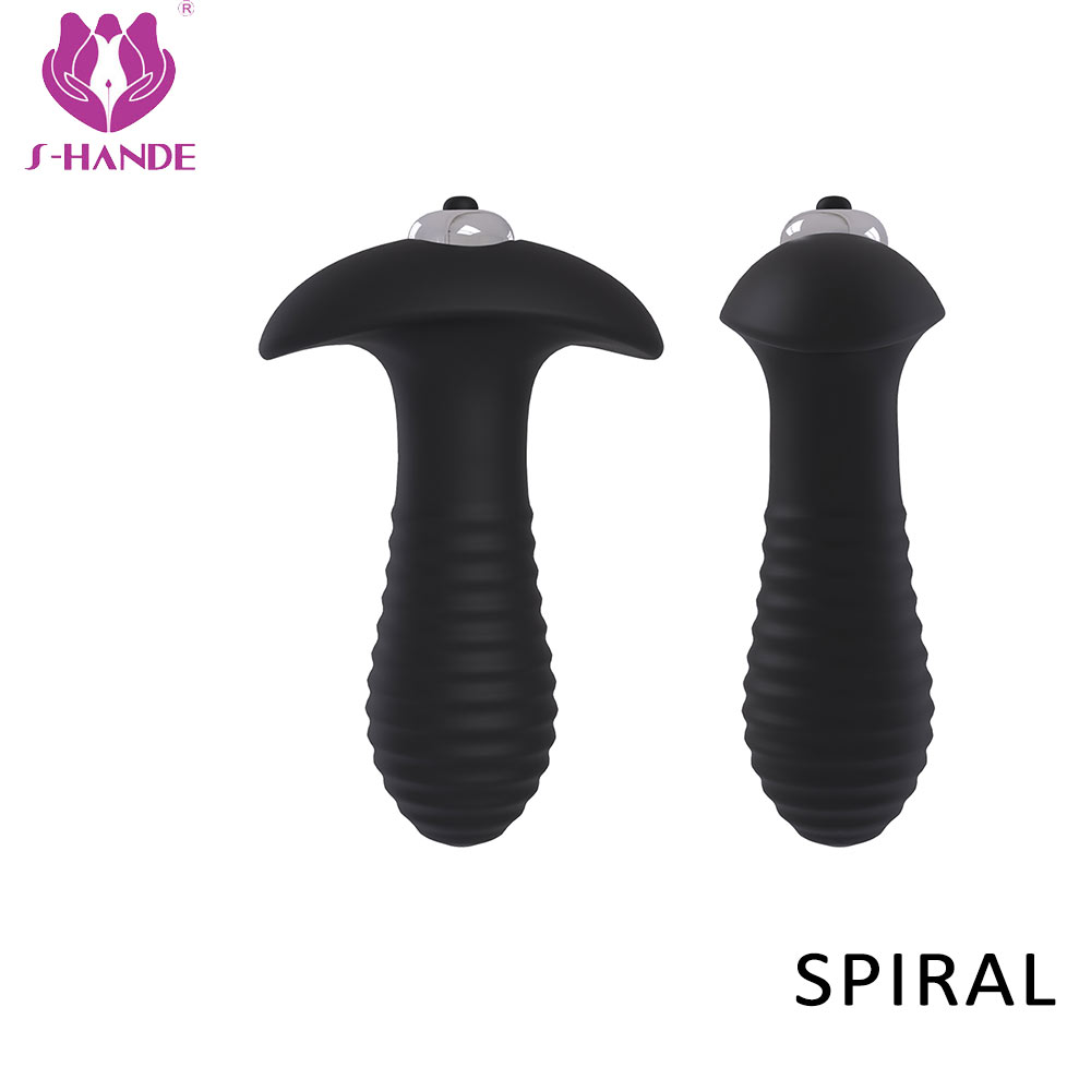 Plug Anal Vibrador Spiral S-Hande