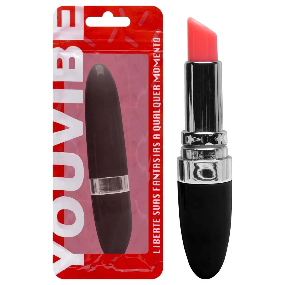 Mini Vibrador Formato Batom Youvibe